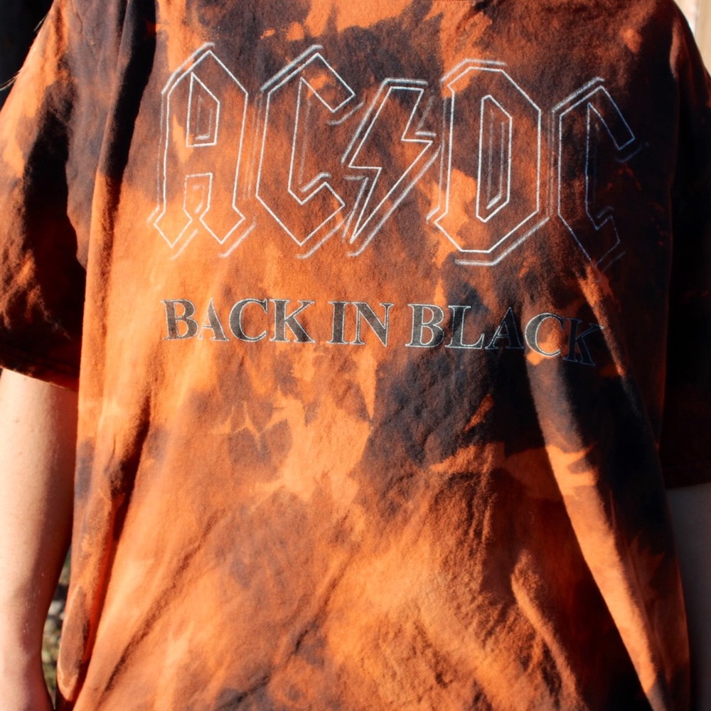 Vintage ACDC Band Tee Distressed - Unisex Tee
